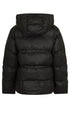 DAMEN DAUNENJACKE IN SCHWARZ MIT KAPUZE